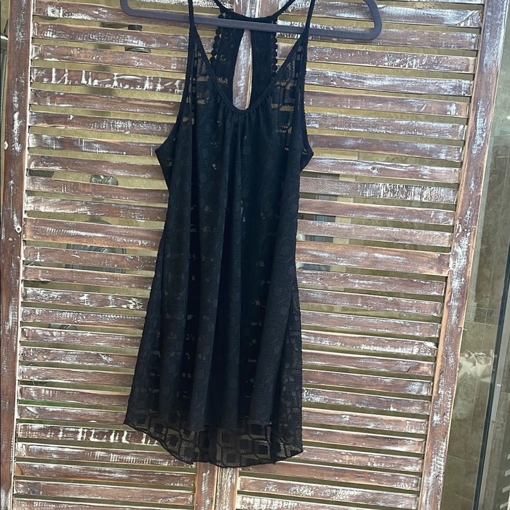 Elegant Black Lace Dress